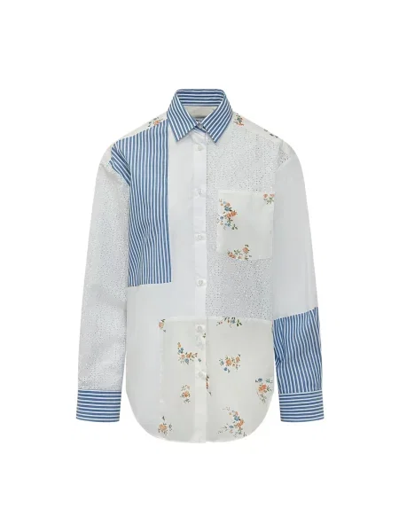 Wielobarwność koszula Msgm w kwiatki