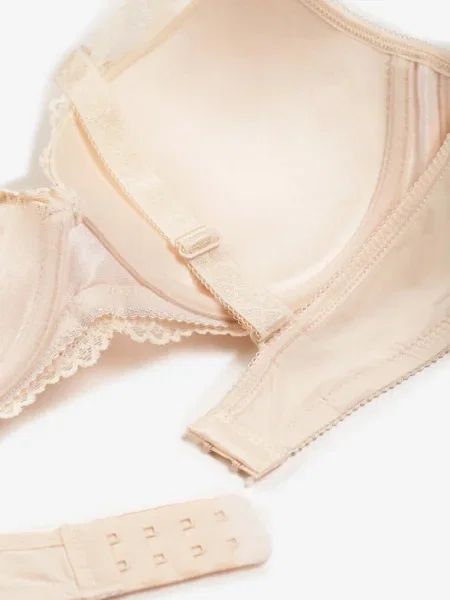 Sutien cu Dantelă și Push-Up Wifia bej