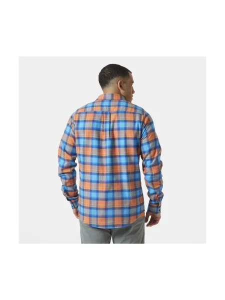 Helly Hansen Férfi Lokka Organic Flannel bonfire fjell kockás ing. Méret: M