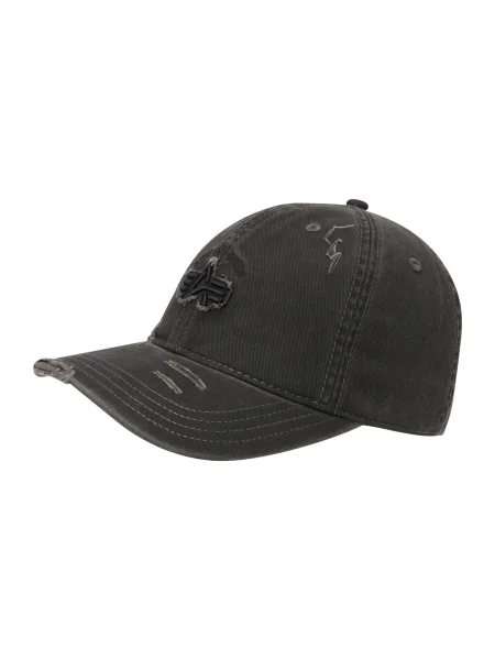 Kapa sa šiltom Alpha Industries siva