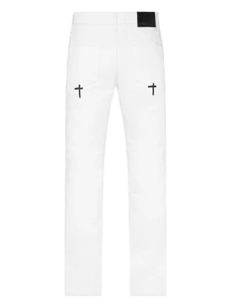 Blugi skinny Rta skinny fit alb