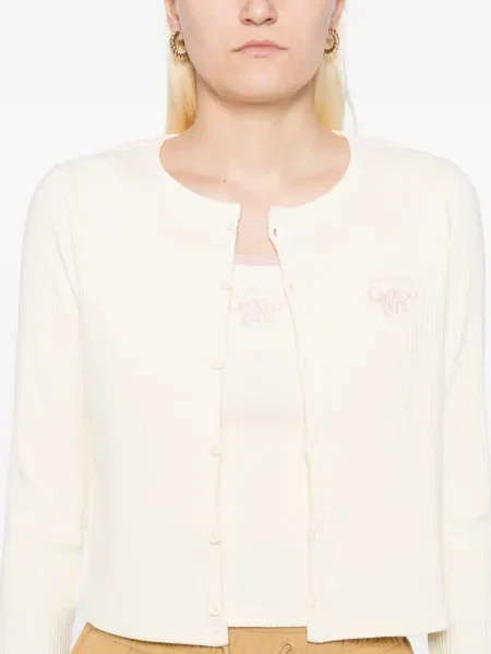 Top Chocoolate cu broderie