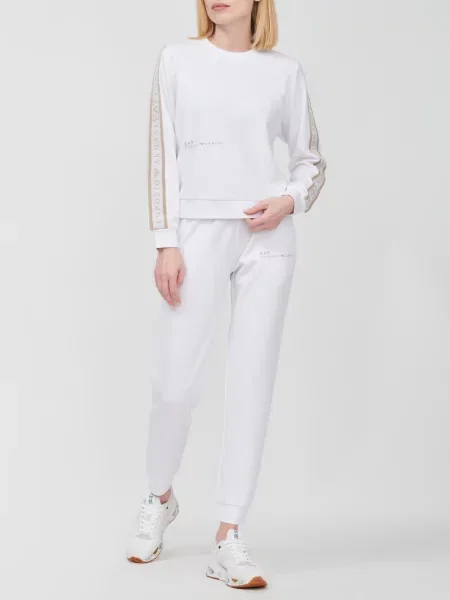Костюмный спортивный костюм Ea7 Emporio Armani белый