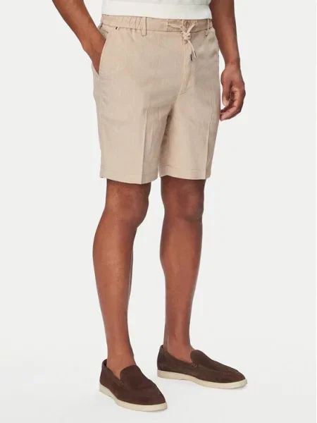 Pantaloni scurți Boss de in negru