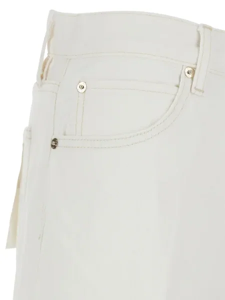 Blugi Frame cu 5 buzunare alb