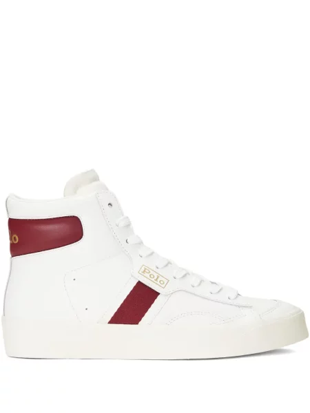 Boxeri Polo Ralph Lauren plisat cu broderie din piele gri