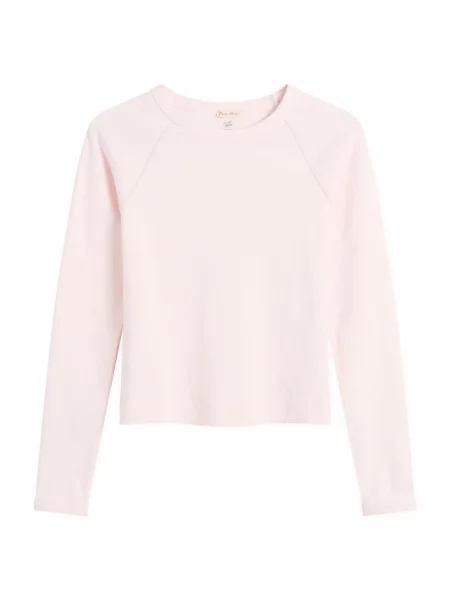 Top Fruity Booty z długim rękawem z okrągłym dekoltem różowy