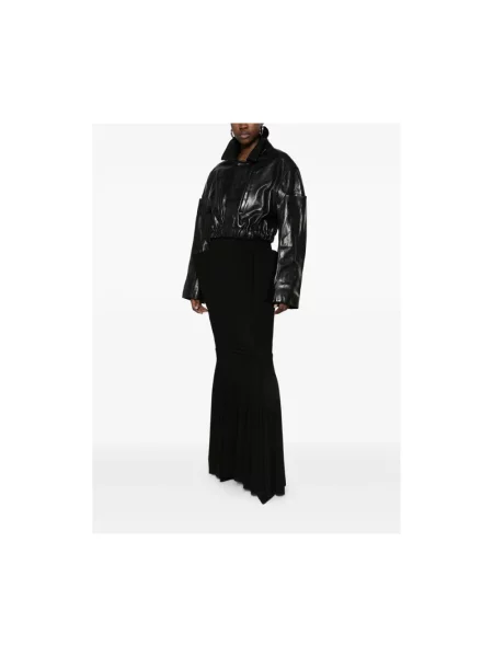 Kurtka skórzana Rick Owens czarna