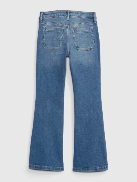 Pantaloni copii Gap gri