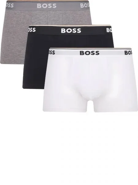 BOSS BLACK Chiloți boxer Trunk 3P Power negru