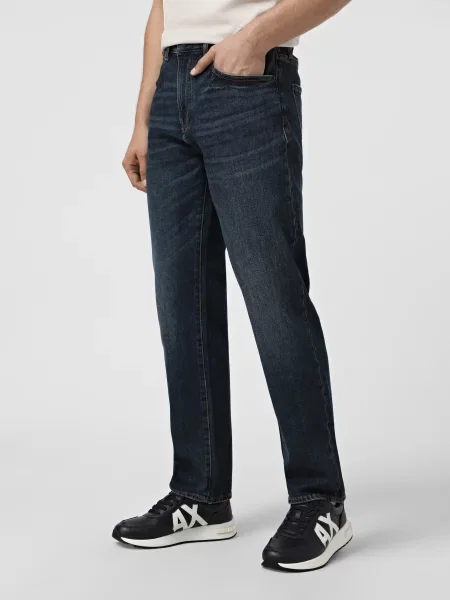 Прямі джинси Armani Exchange синій