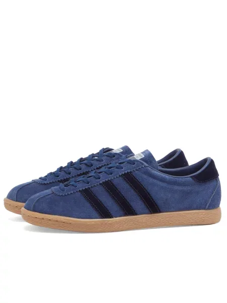 Sneakersy Adidas Originals zamszowe niebieskie