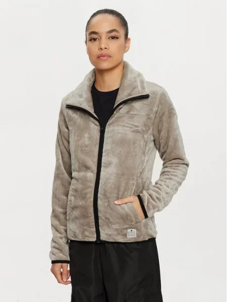 Pulover Protest iz flisa bež