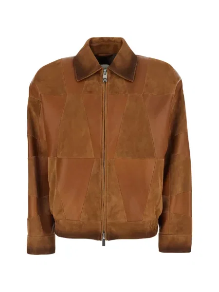 Geanta de piele Versace maro