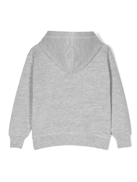 Bluza z kapturem dziecięca Dsquared2 szara