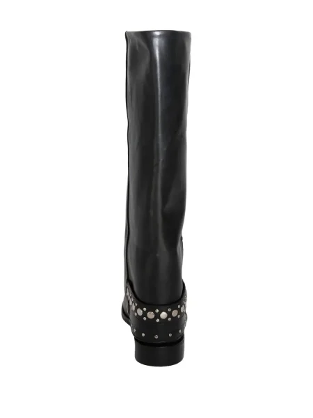 Botine Chuckies cu tepi negru