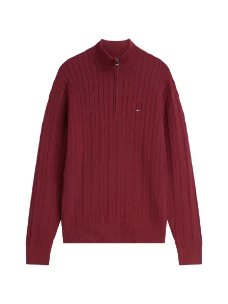 Pulover Tommy Hilfiger roșu