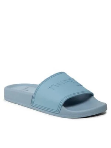 TWINSET Șlapi Ciabattina albastru