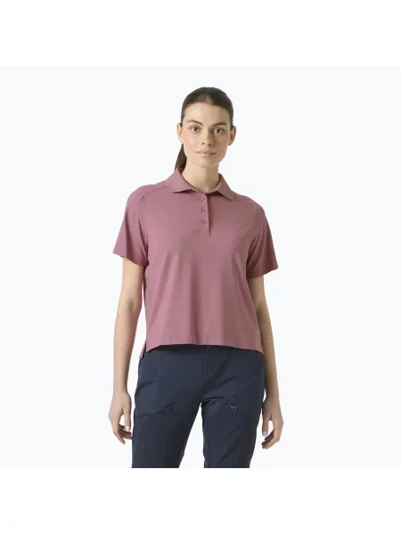 Tricou polo pentru femei Helly Hansen Hp Salina Polo wildberry