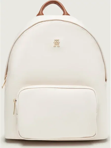 Rucsac Tommy Hilfiger Popette Dome Backpack Écru bej