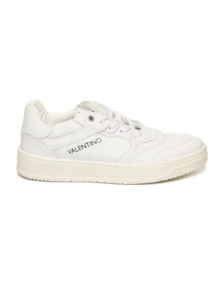 Lniane sneakersy Valentino By Mario Valentino białe