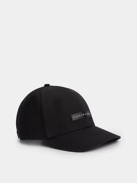 Tommy Hilfiger TH FOUNDATION CANVAS 6 PANEL C Кепка чорний