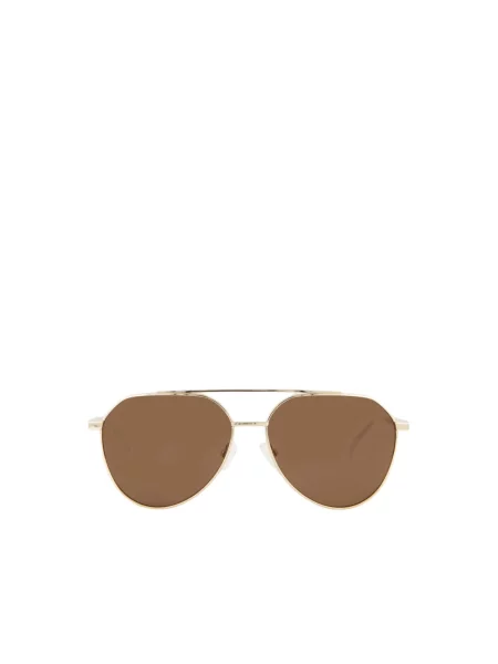 Okulary przeciwsłoneczne Alexander Mcqueen żółte
