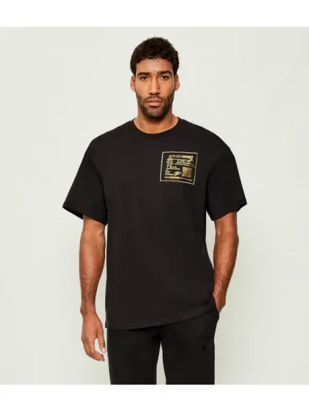 Plein Sport Tricou FAEC negru