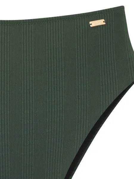 Copenhagen Studios Slip costum de baie închis verde