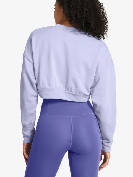 Froté mikina Under Armour fialová