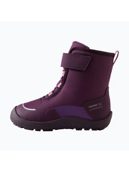 Gyerek hótaposó Reima Talvella deep purple. Méret: 29 EU lila