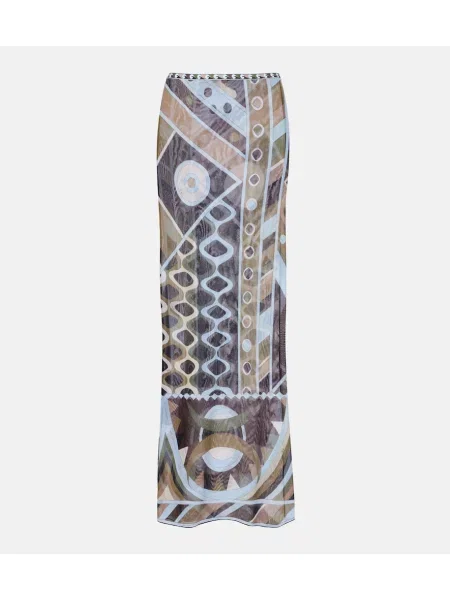Fusta maxi Pucci din tul