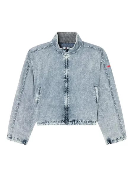 Kurtka jeansowa Diesel niebieska