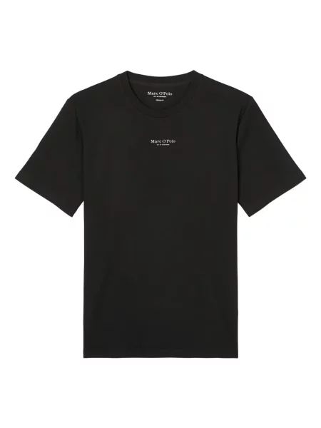 Tricou polo Marc O'polo cu imagine negru