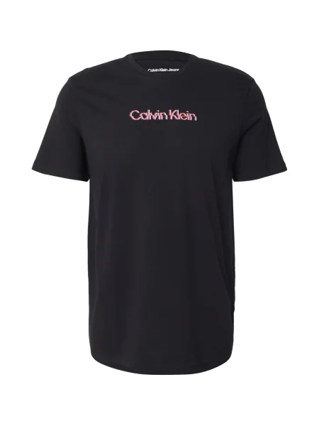Calvin Klein Jeans T-shirt Glitched Logo crna