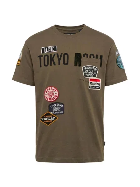 Tricou Replay verde