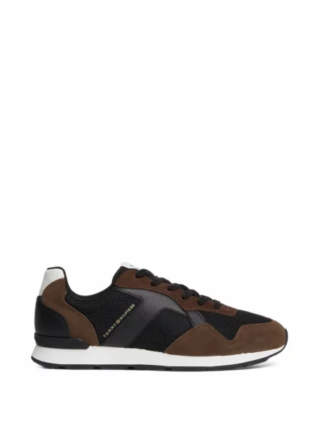 Sneakerși Tommy Hilfiger maro