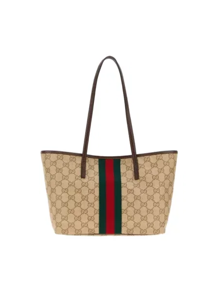 Shopperka Gucci beżowa