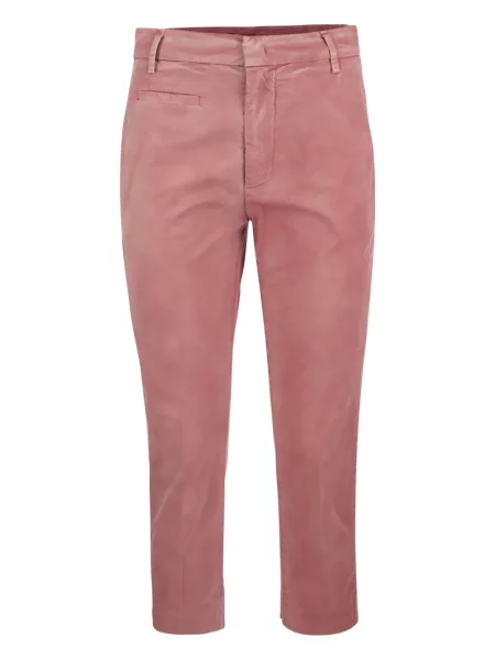 Pantaloni Dondup roz