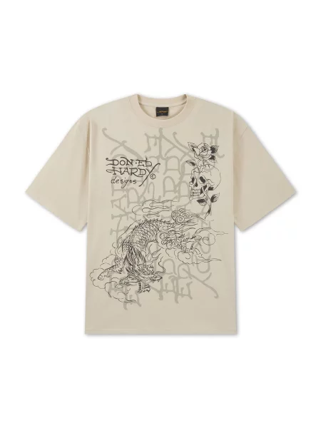 Ed Hardy Tricou ecru / mai multe culori