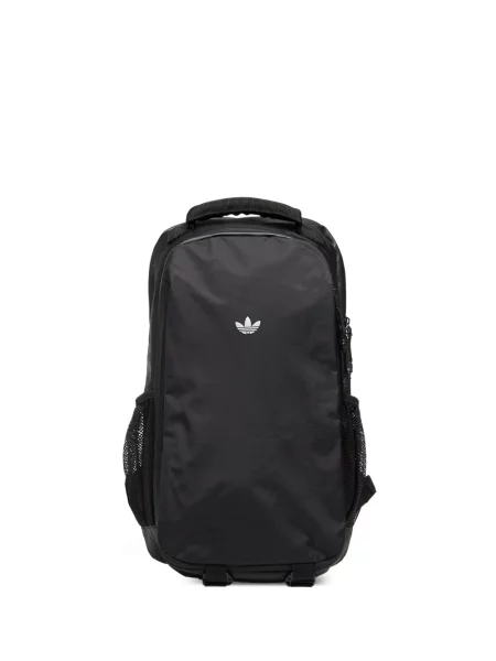 Krótka graficzny koszulka Adidas Campus z perforacją szara