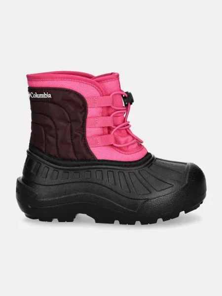 Śniegowce dziecięce Columbia Youth Powderbug Snowlite pink ice/moonvista różowe