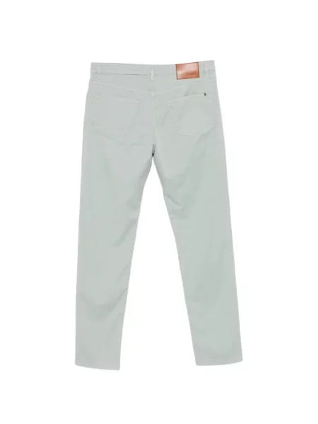 Pantaloni Canali cu autograf verde