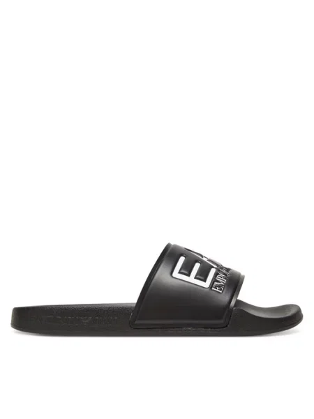 Emporio Armani Klapki czarny