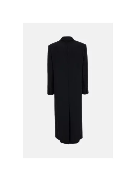Długi płaszcz Max Mara Studio czarny