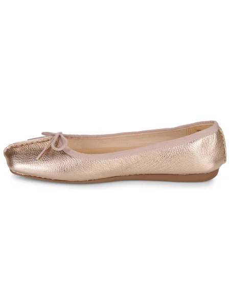 Balerini Clarks auriu