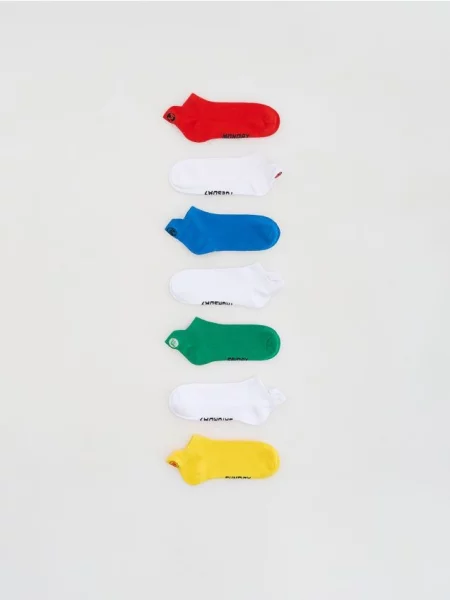 Reserved шкарпетки набір з 7 червоний