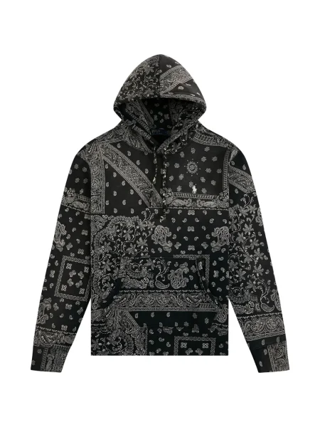 Tricou polo Polo Ralph Lauren cu broderie din fleece alergare roșu