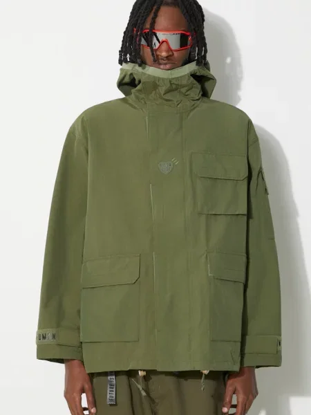 Human Made geaca Mountain Parka barbati de tranzitie verde