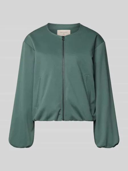 Kurtka o kroju slim fit z dodatkiem model ‘Nanni’ Free/quent zielona